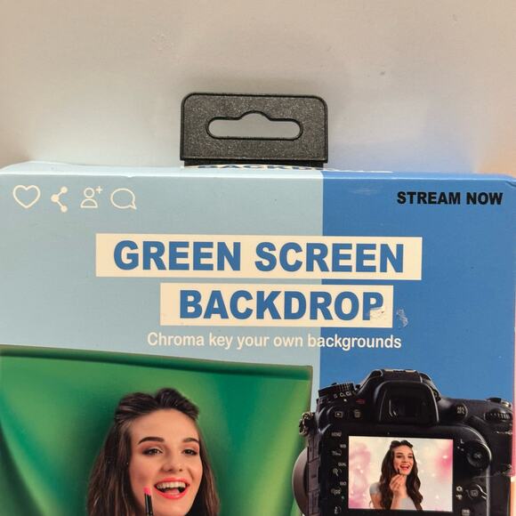 Green Screen Backdrop‎ Chroma Key for Streaming Photography Video 60x48 - Picture 5 of 9